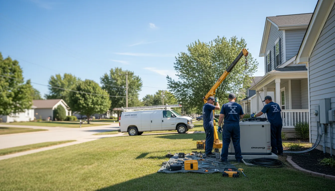 Generator Installation in Mertzon, TX near me